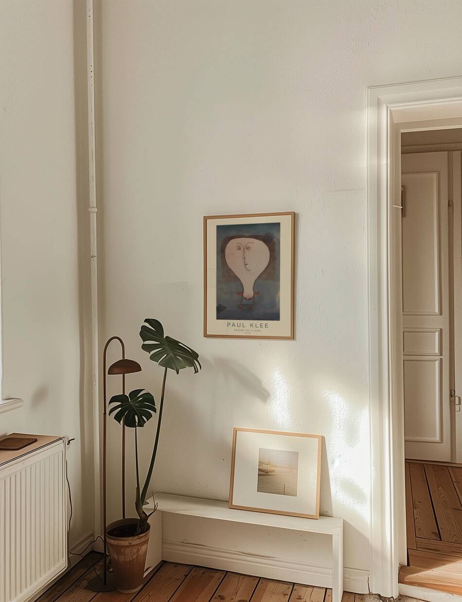 Fright of a Girl - Paul Klee