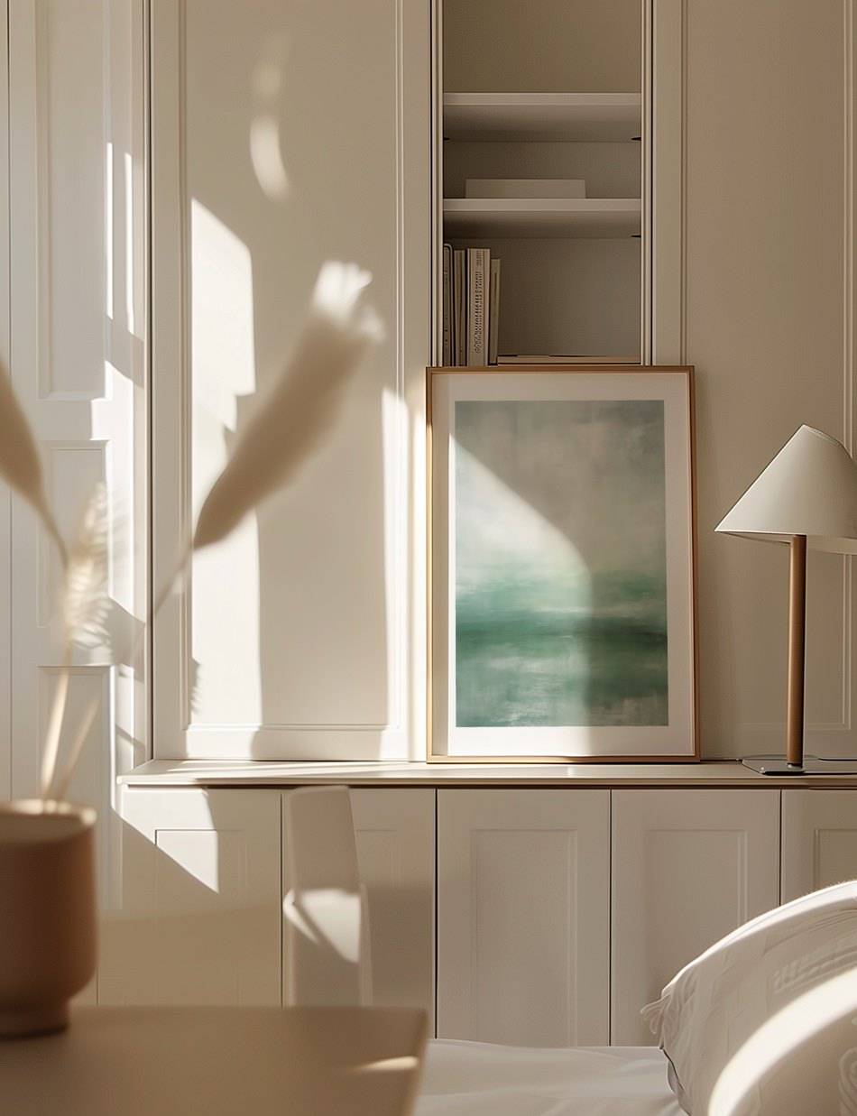 Green Abstract Landscape 01