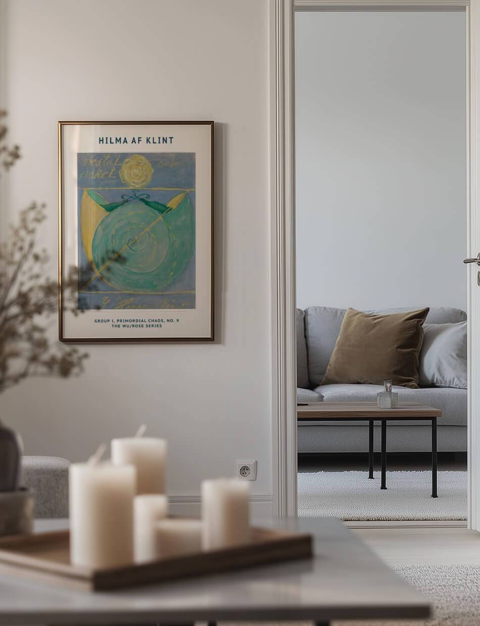Group I, Primordial Chaos, No. 9 - Hilma af Klint