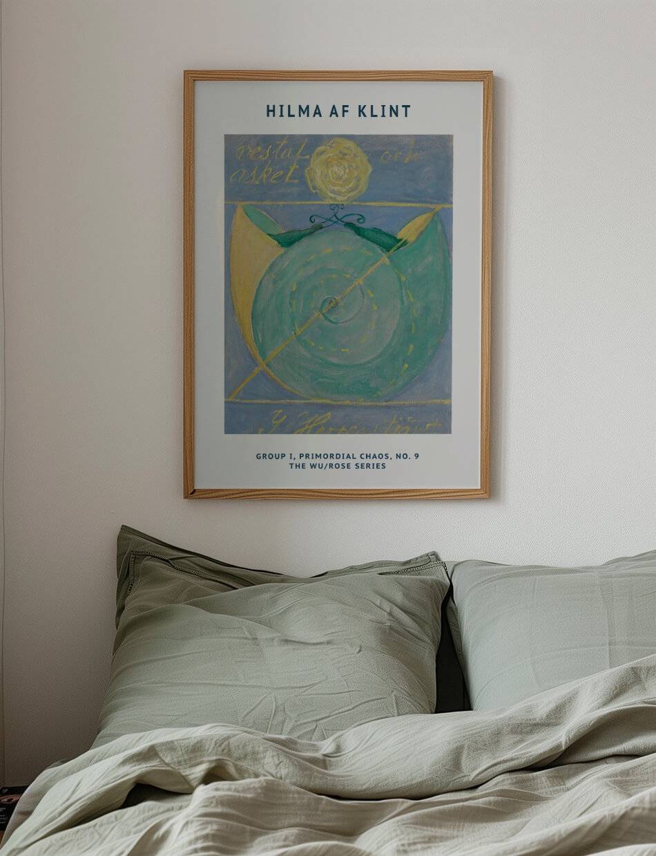 Group I, Primordial Chaos, No. 9 - Hilma af Klint