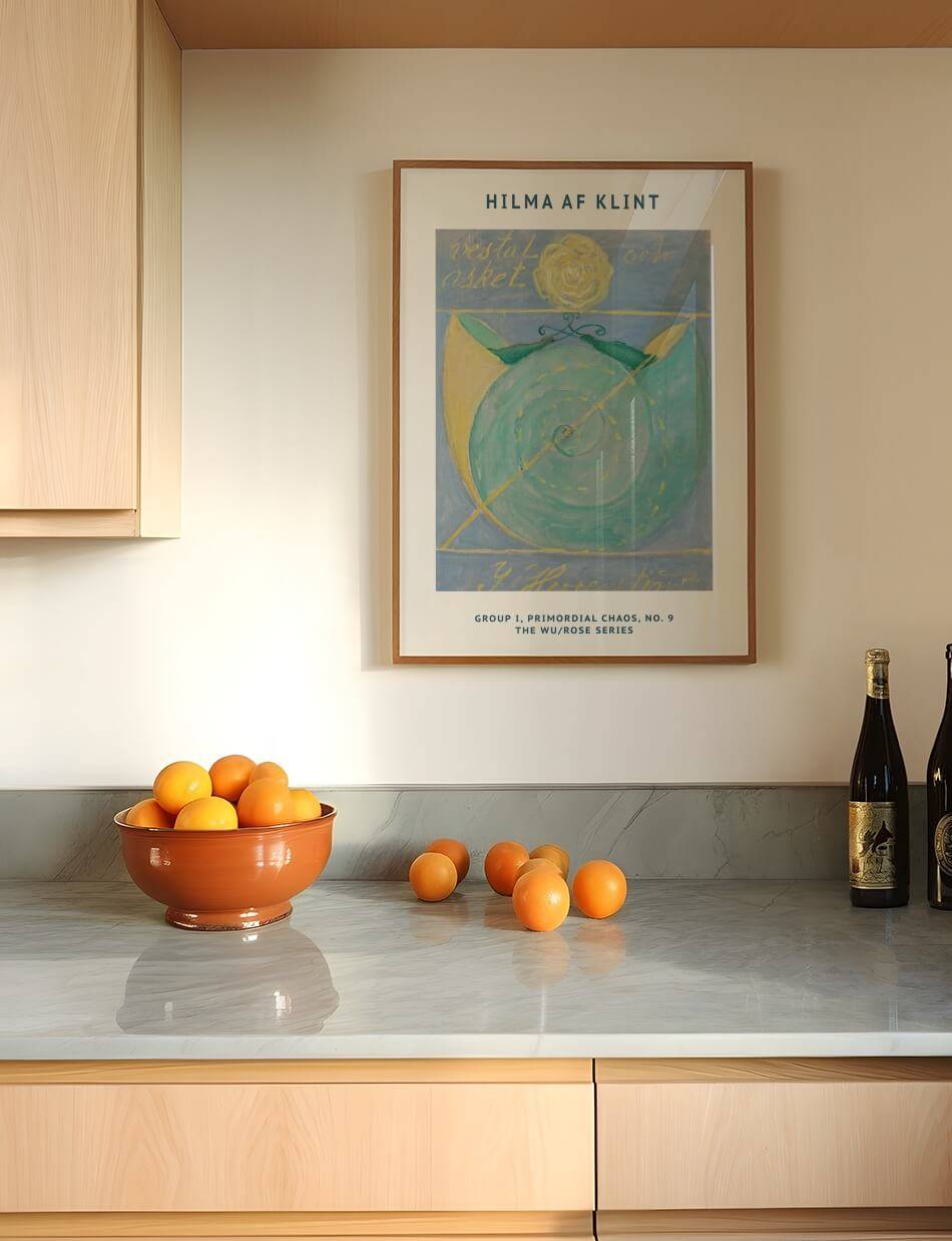 Group I, Primordial Chaos, No. 9 - Hilma af Klint