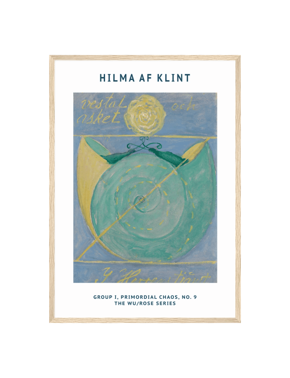 Group I, Primordial Chaos, No. 9 - Hilma af Klint