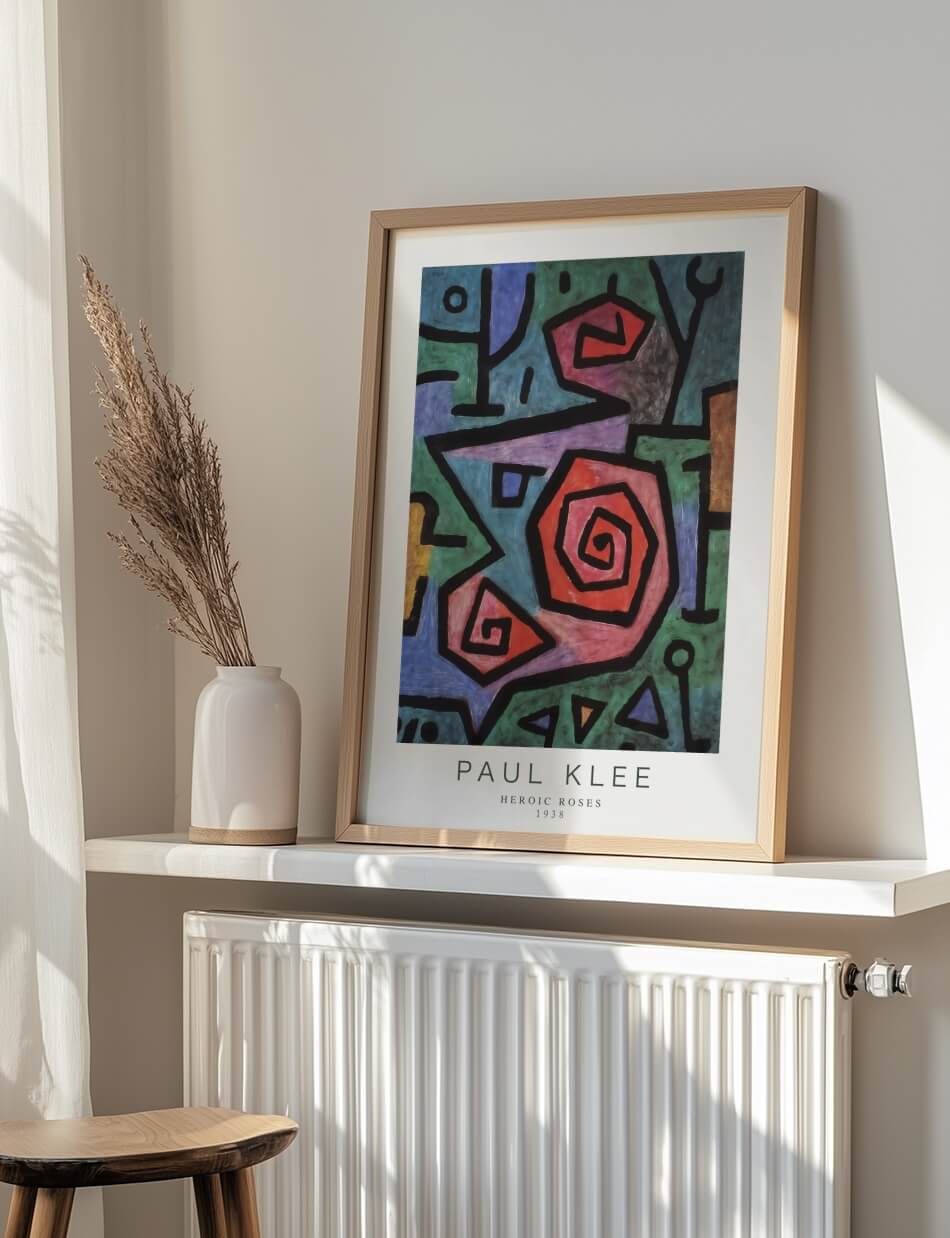 Heroic Roses - Paul Klee