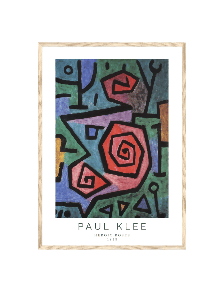 Heroic Roses - Paul Klee
