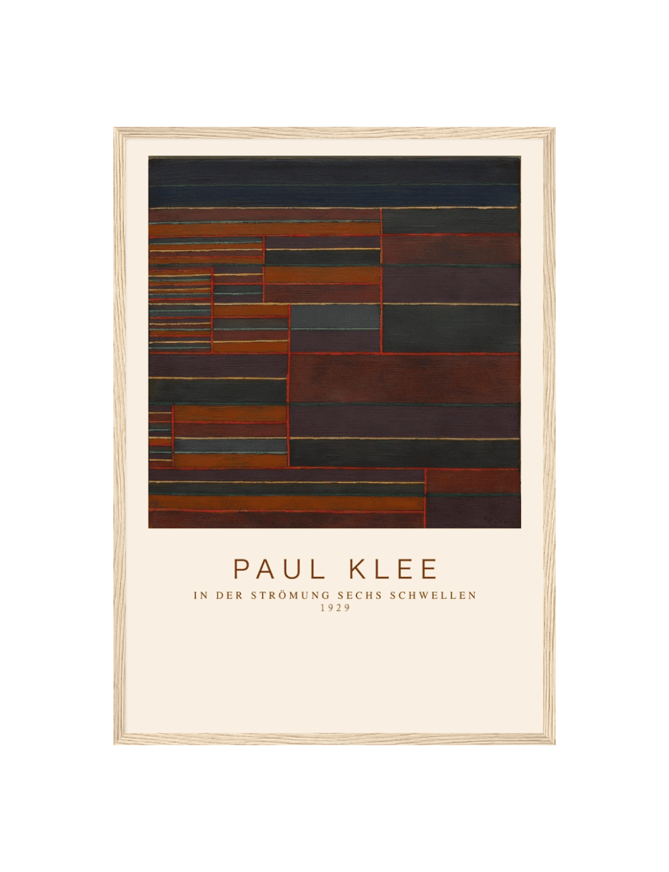 In the Current Six Thresholds (In der Strömung sechs Schwellen) - Paul Klee