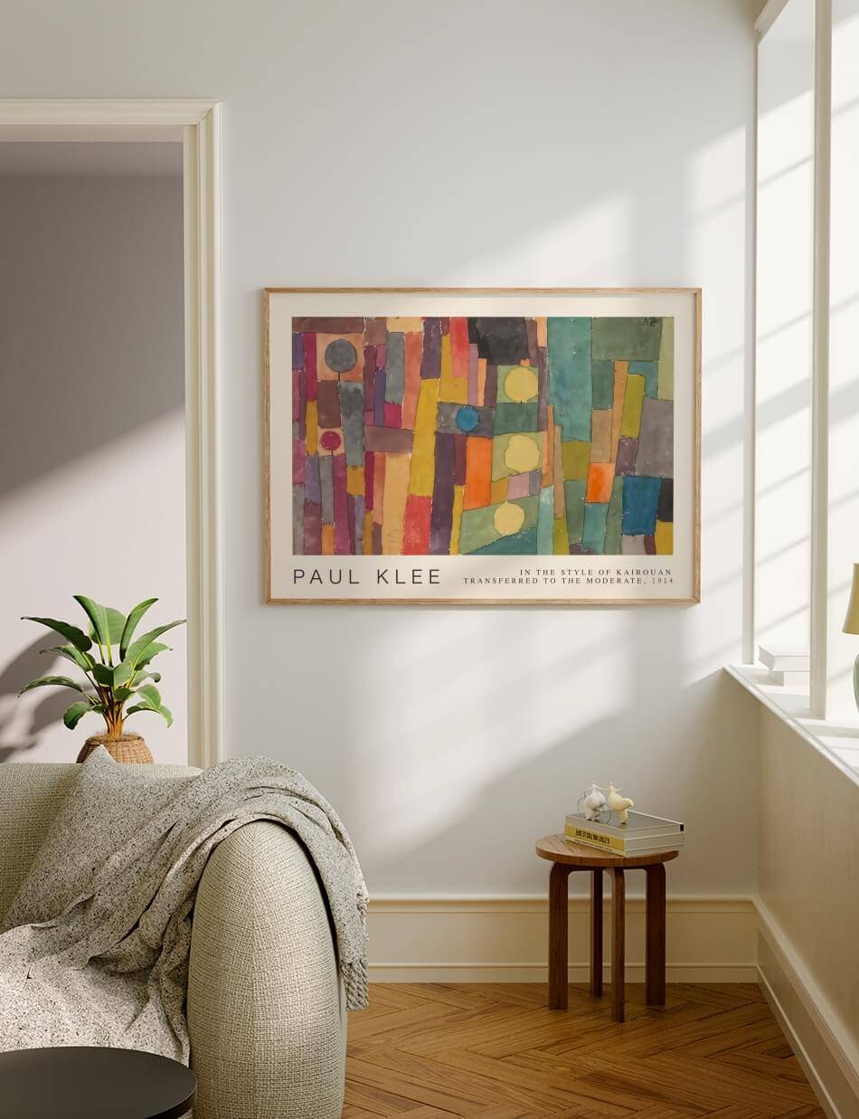 In the Kairouan Style, Transposed in a Moderate Way - Paul Klee