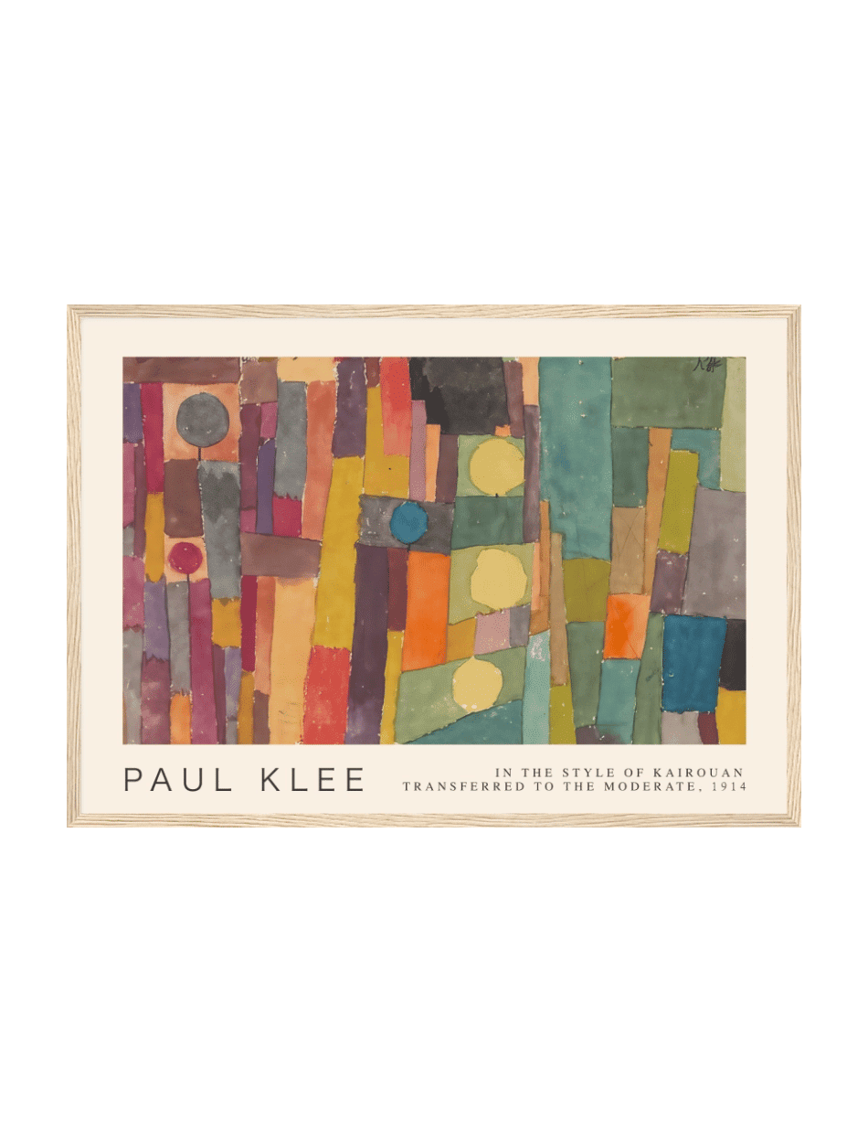 In the Kairouan Style, Transposed in a Moderate Way - Paul Klee