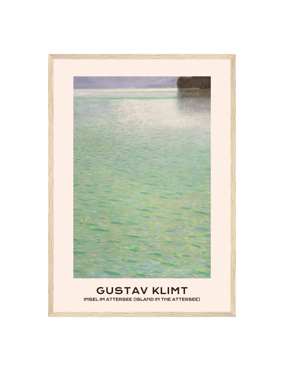 Insel im Attersee (Island in the Attersee) - Gustav Klimt