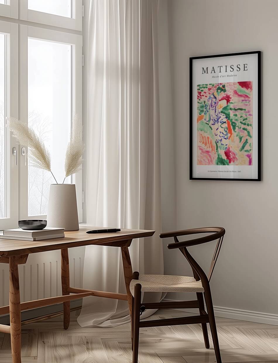 La Japonaise: Woman beside the Water - Henri Matisse