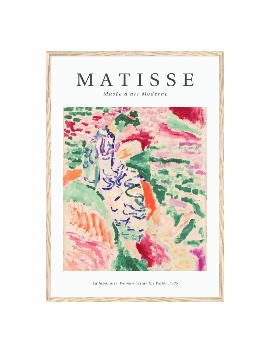 La Japonaise: Woman beside the Water - Henri Matisse