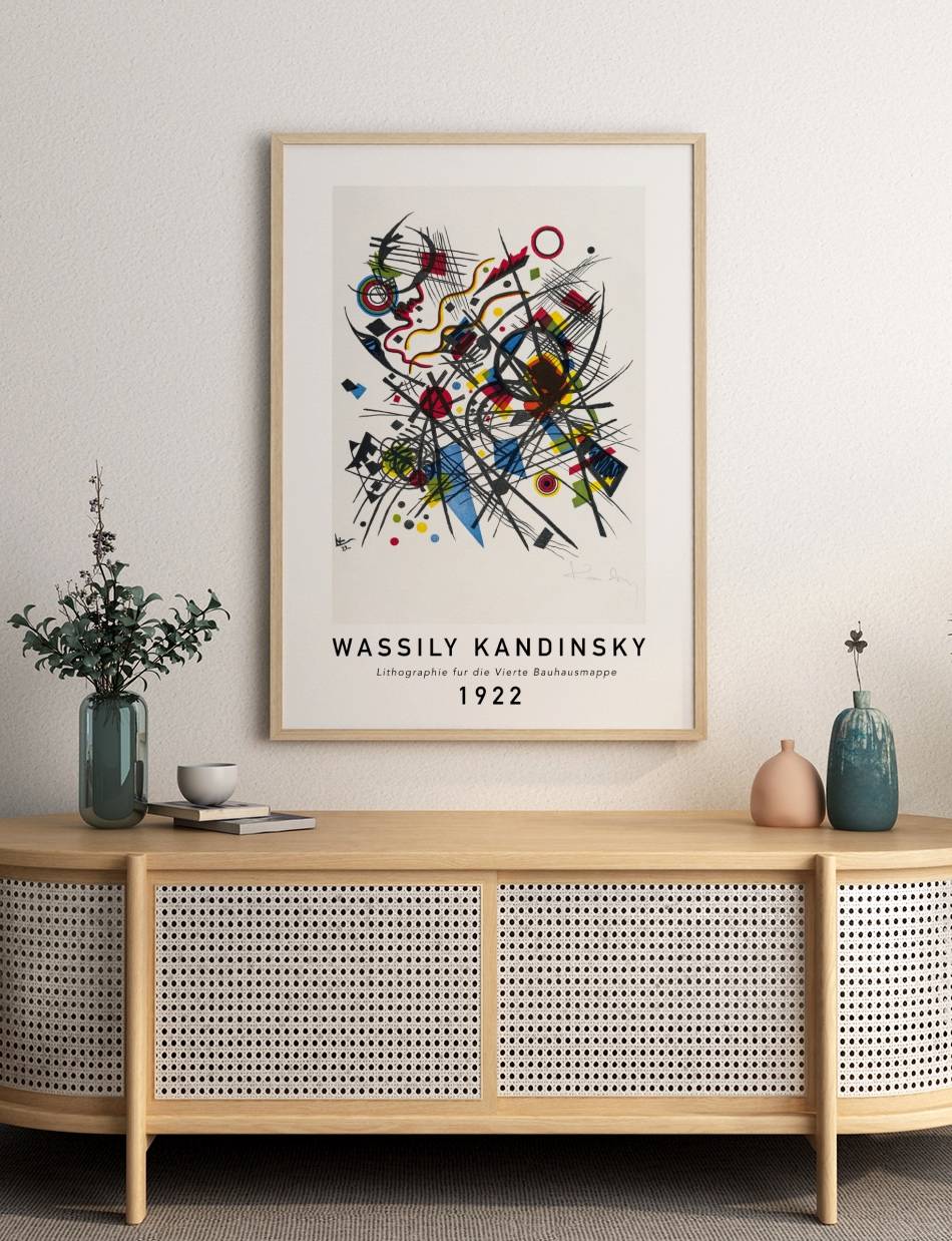 Lithographie fur die Vierte Bauhausmappe - Wassily Kandinsky