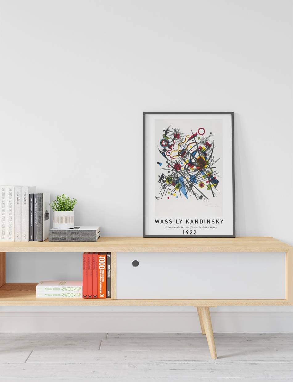 Lithographie fur die Vierte Bauhausmappe - Wassily Kandinsky