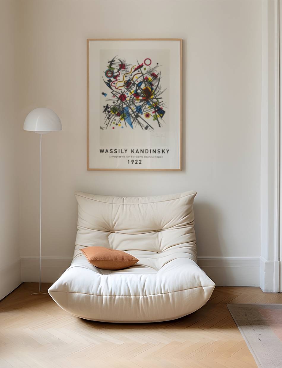 Lithographie fur die Vierte Bauhausmappe - Wassily Kandinsky