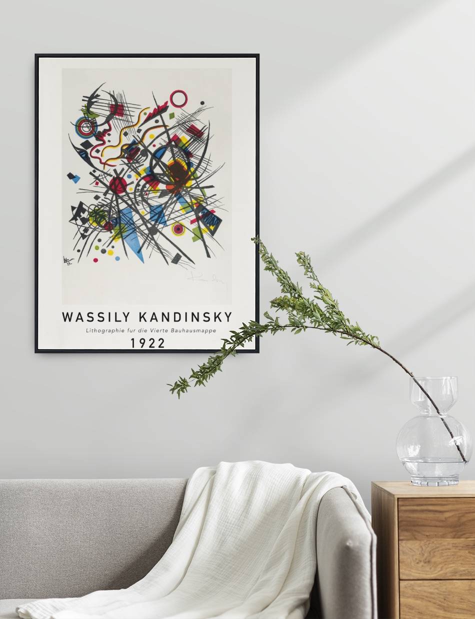Lithographie fur die Vierte Bauhausmappe - Wassily Kandinsky