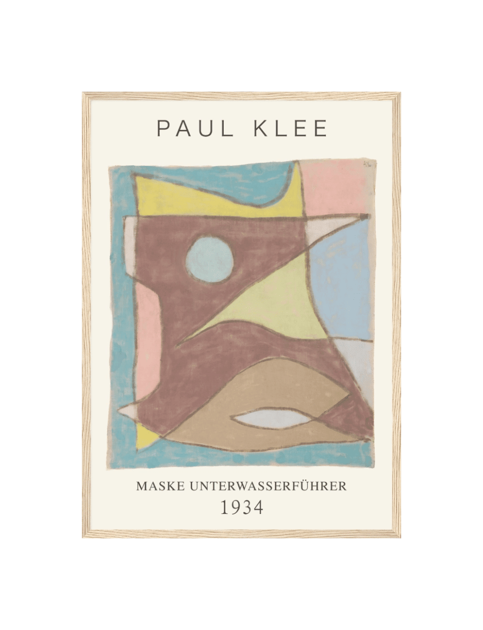 Maske Unterwasserführer - Paul Klee