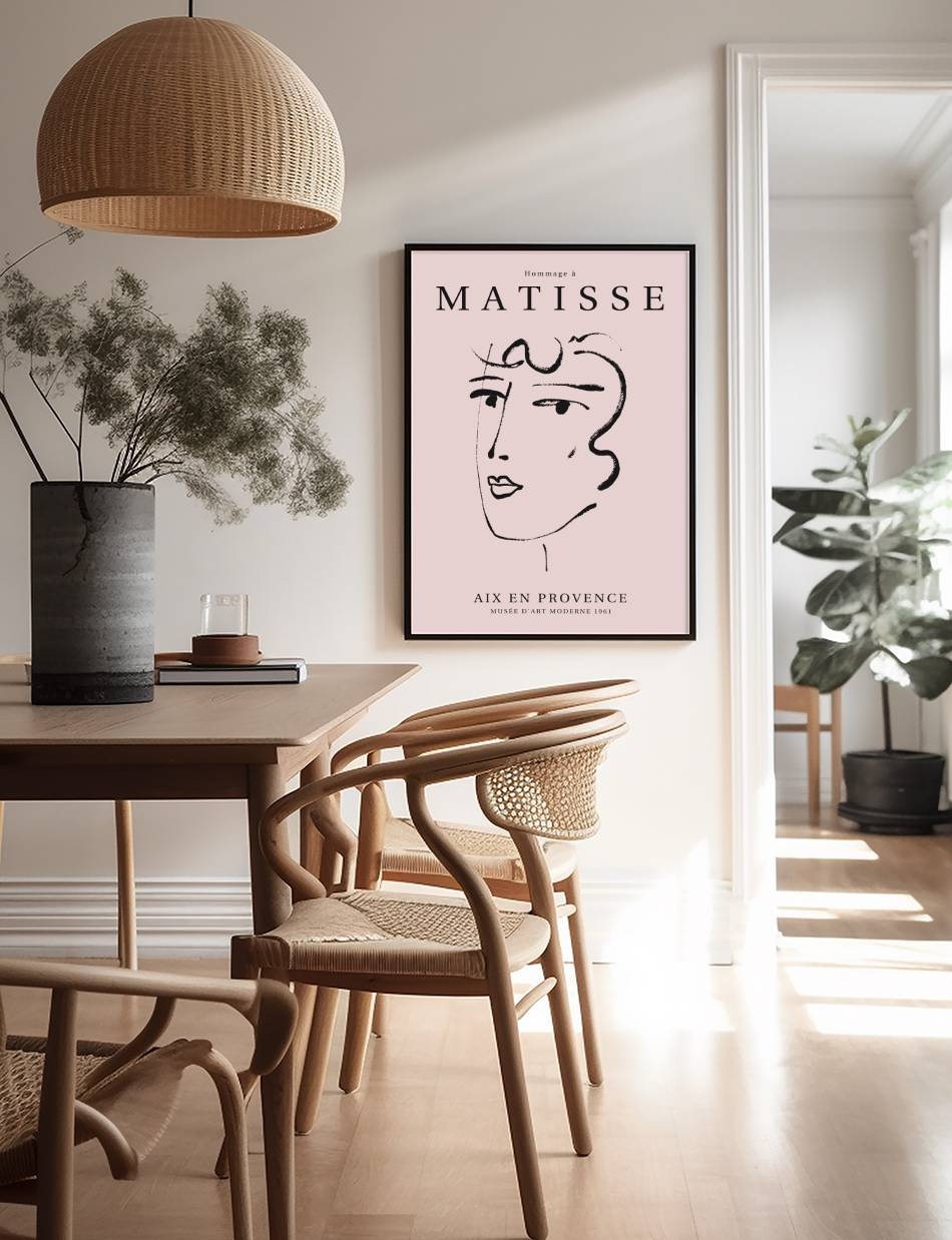 Minimalist Muse - Hommage a Matisse