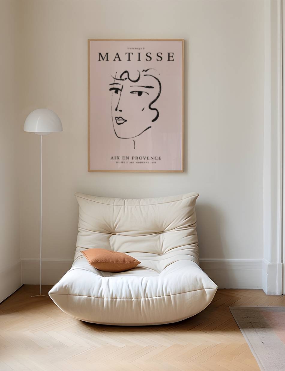 Minimalist Muse - Hommage a Matisse