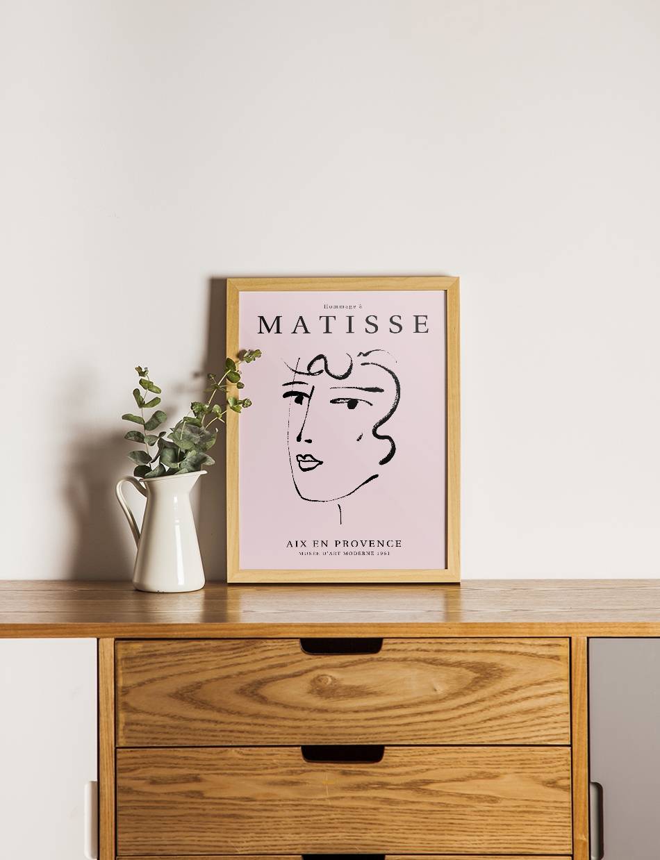 Minimalist Muse - Hommage a Matisse