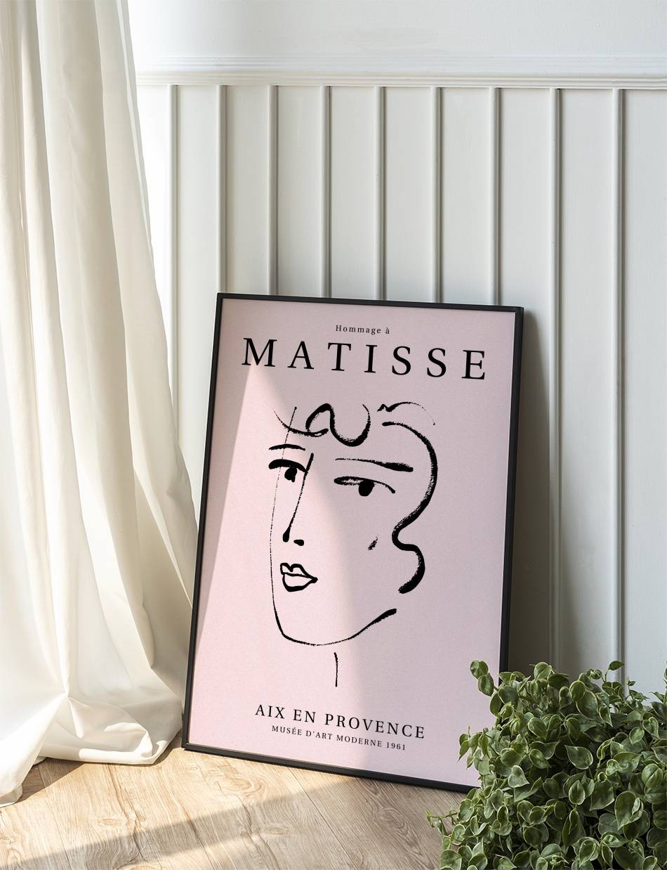 Minimalist Muse - Hommage a Matisse