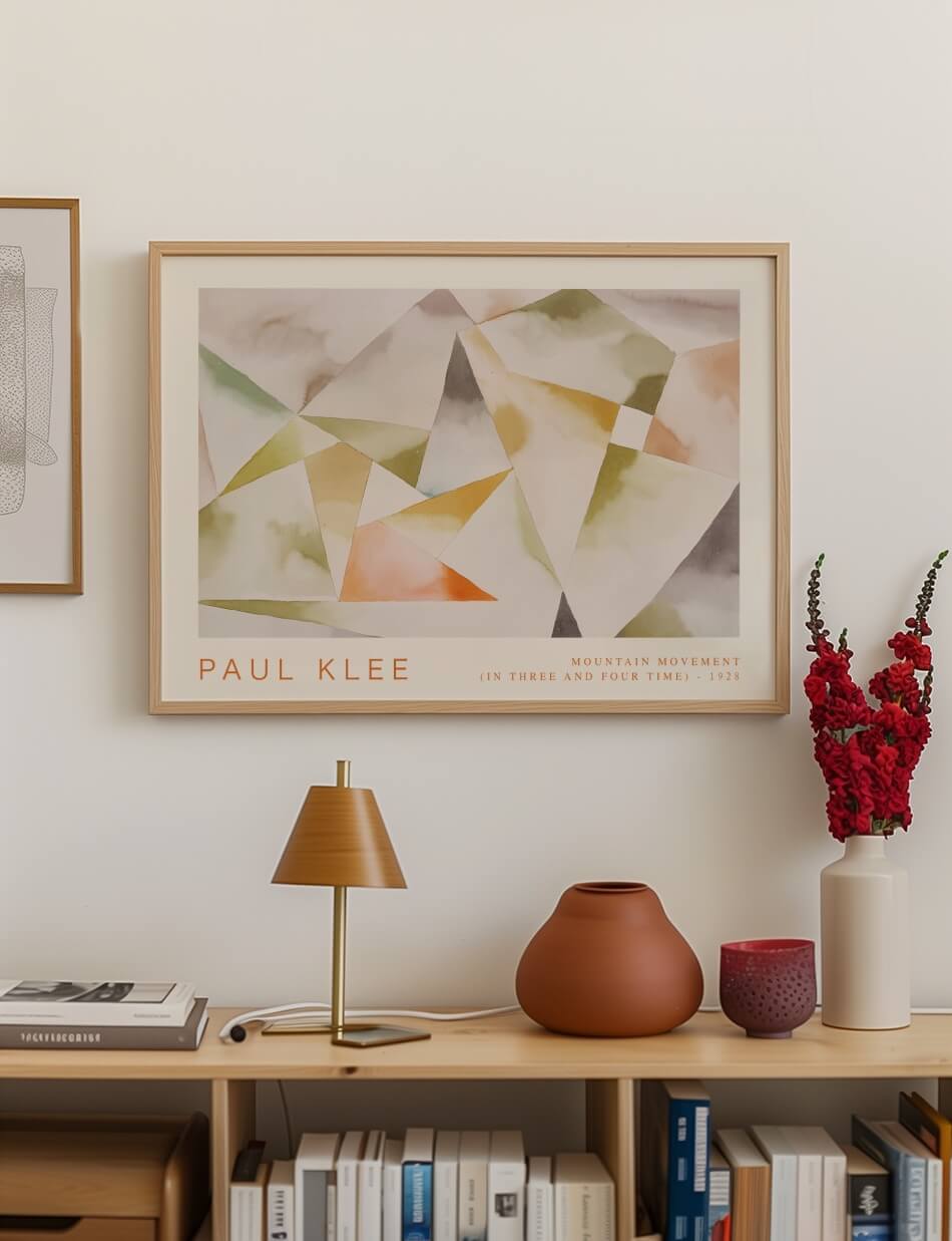 Mountain Movement (In Three and Four Time) - Paul Klee