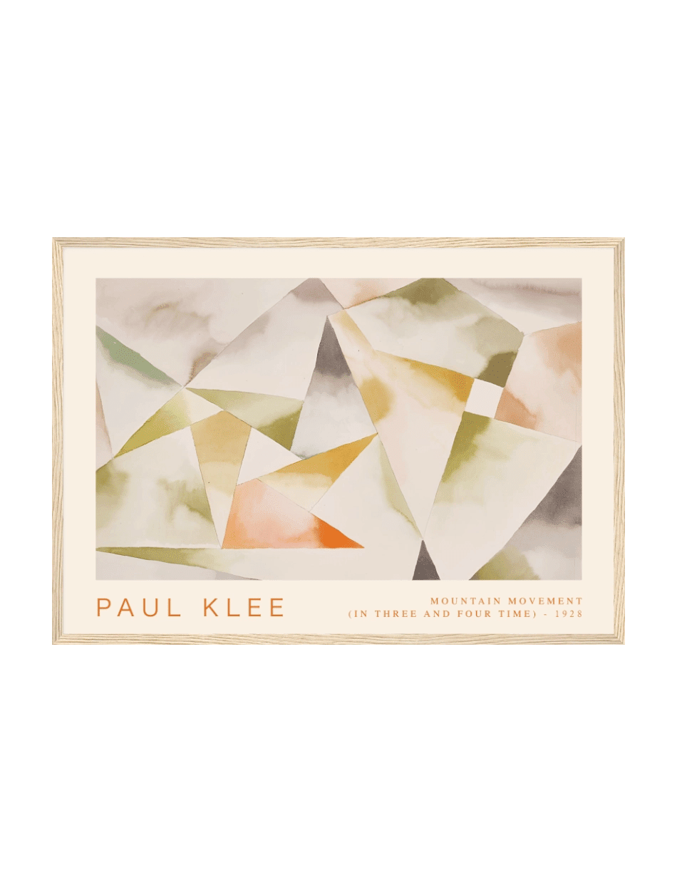 Mountain Movement (In Three and Four Time) - Paul Klee