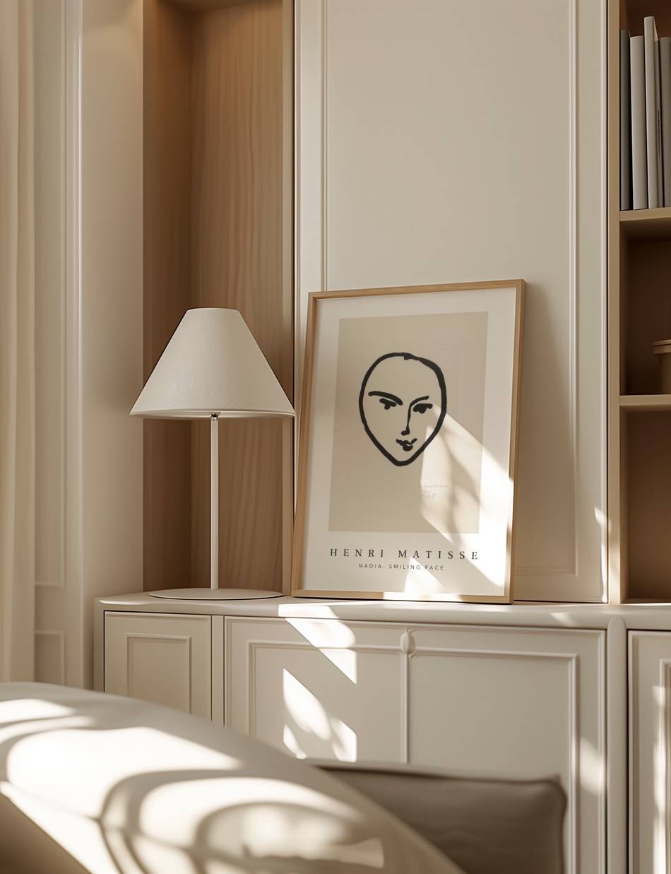 Nadia Smiling Face - Henri Matisse