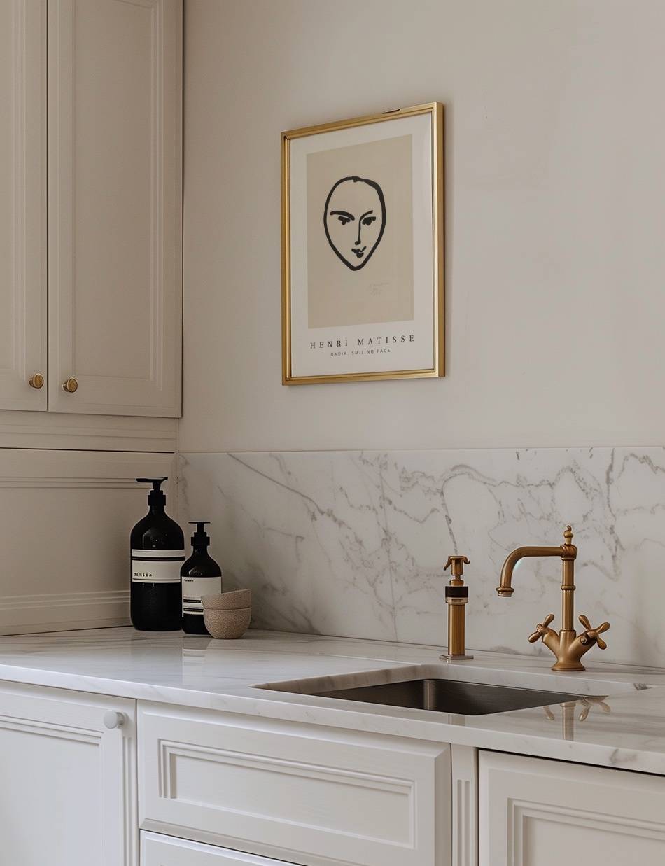 Nadia Smiling Face - Henri Matisse