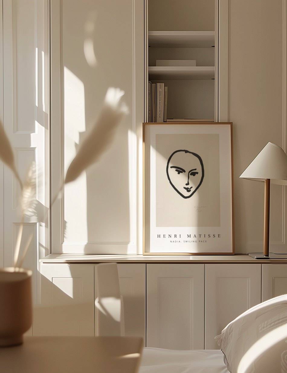 Nadia Smiling Face - Henri Matisse