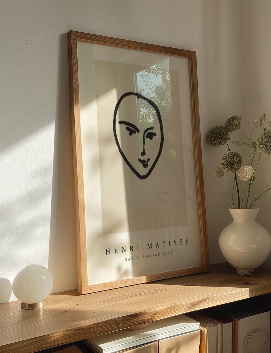 Nadia Smiling Face - Henri Matisse