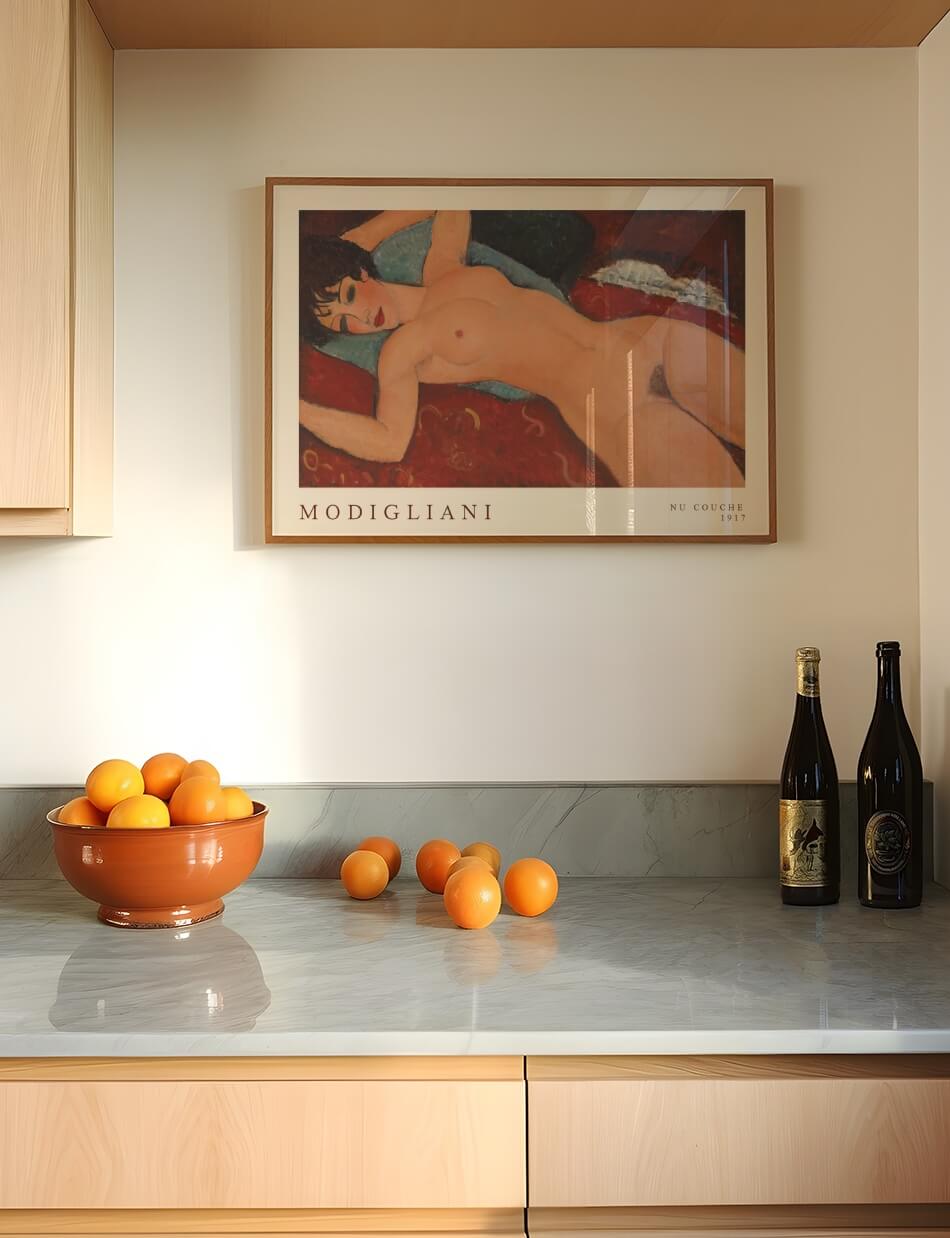 Nu couché - Amedeo Modigliani