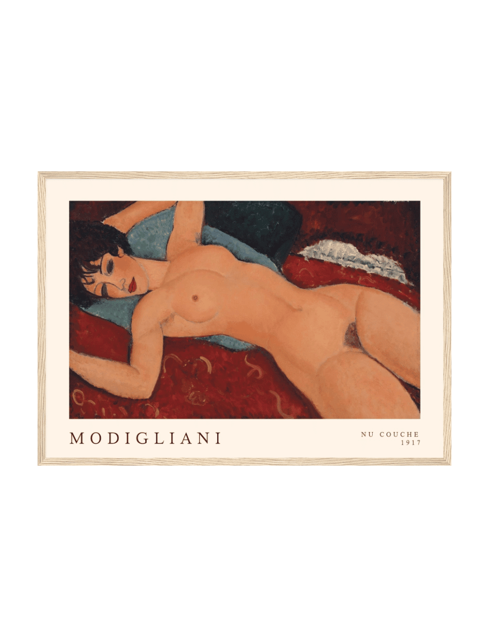 Nu couché - Amedeo Modigliani