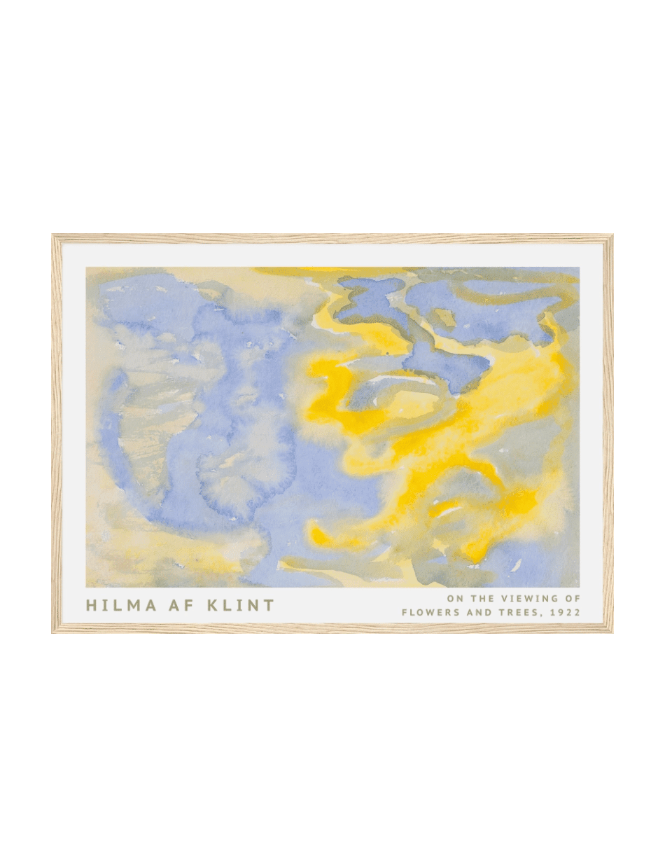On the Viewing of Flowers and Trees - Hilma af Klint