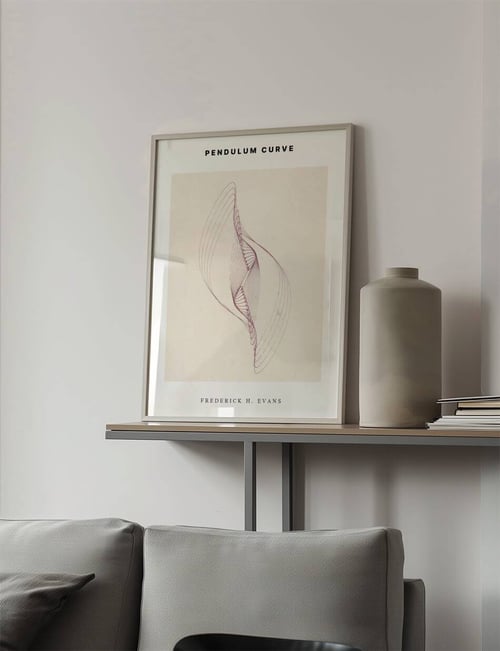 Pendulum Curve Plakat til kontoret