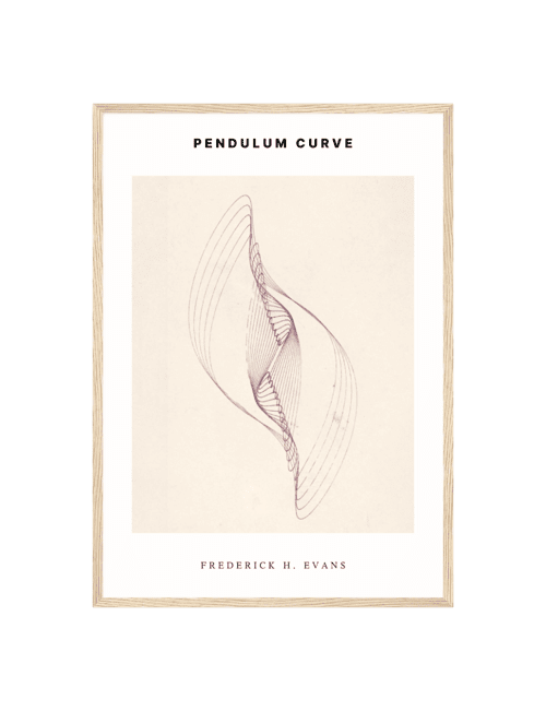 Lilla Pendulum Curve Plakat