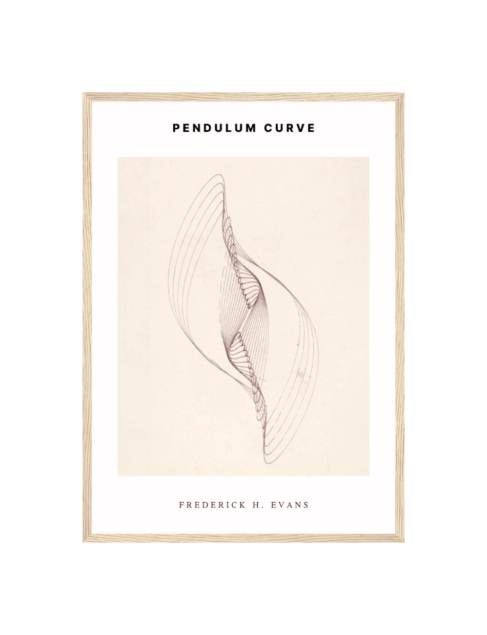 Lilla Pendulum Curve Plakat