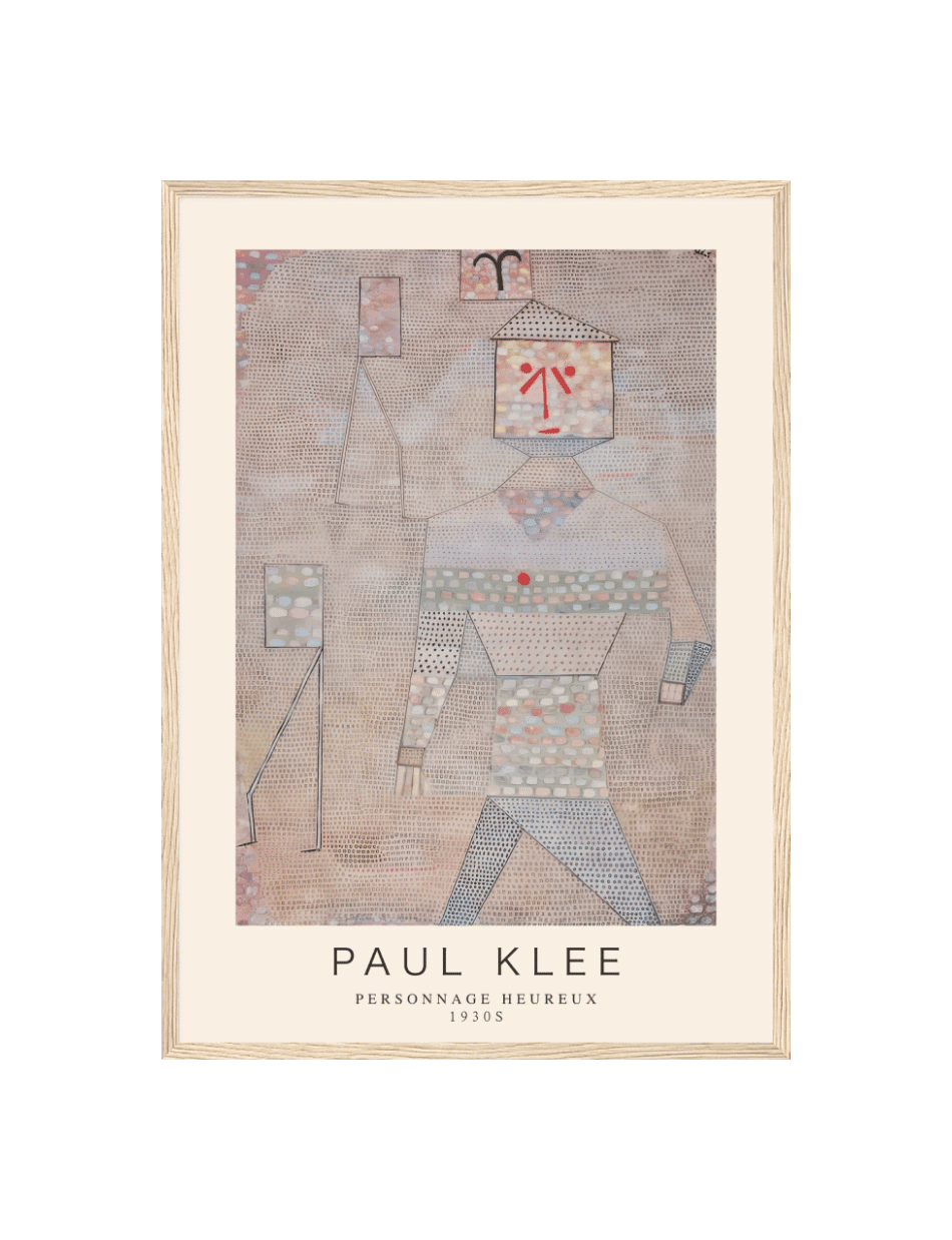 Personnage Heureux - Paul Klee
