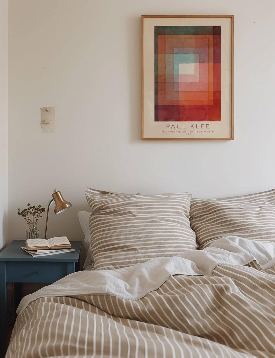 Polyphonic Setting for White - Paul Klee