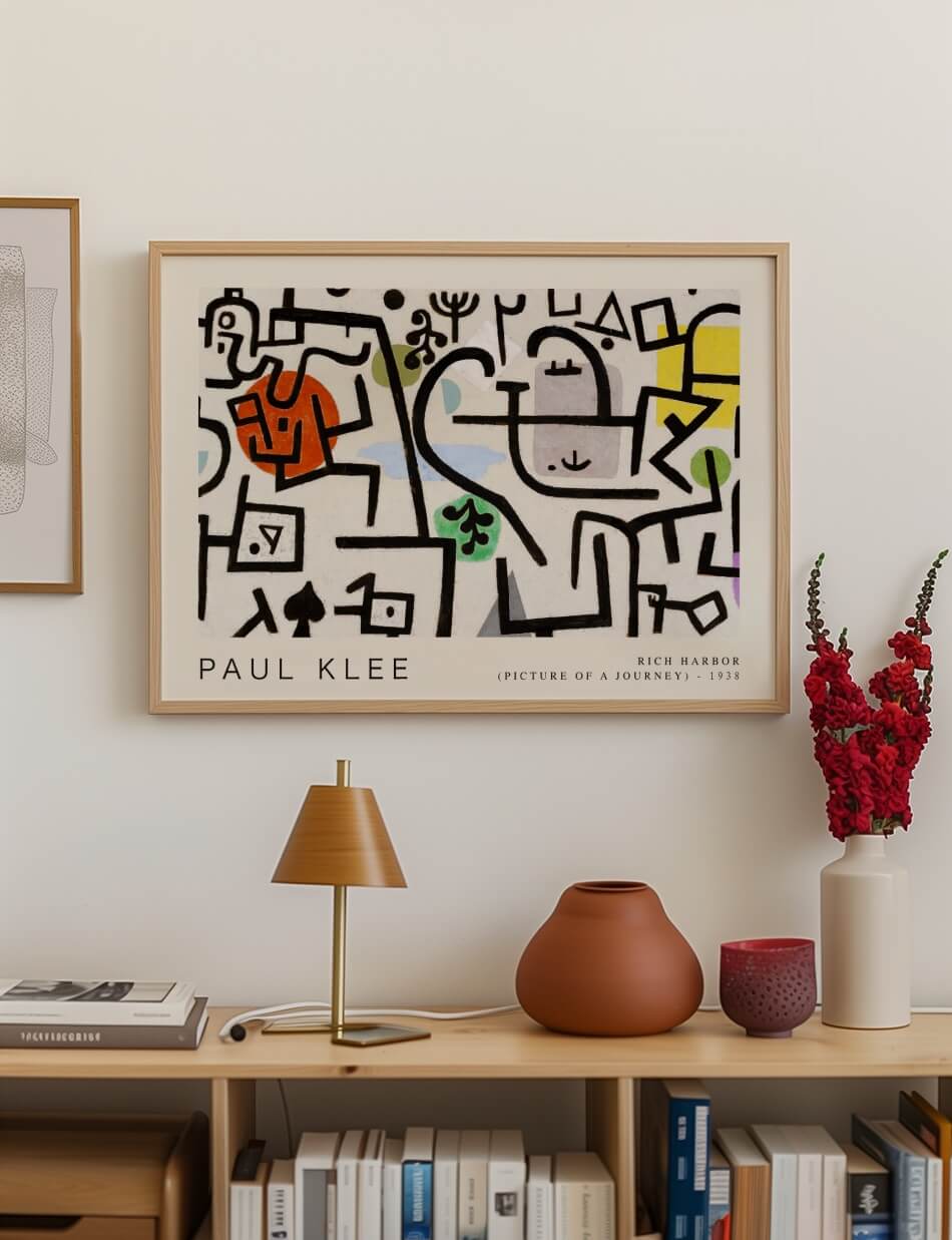 Rich Harbor (Picture of a Journey) - Paul Klee