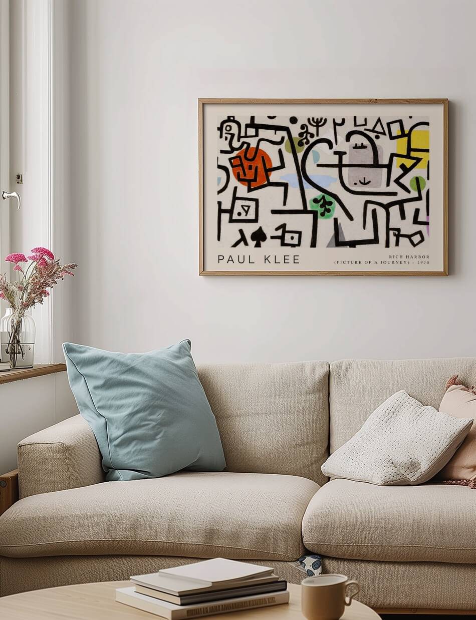 Rich Harbor (Picture of a Journey) - Paul Klee