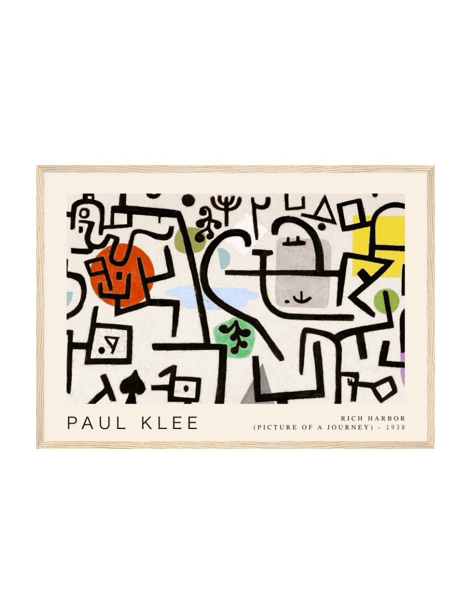 Rich Harbor (Picture of a Journey) - Paul Klee