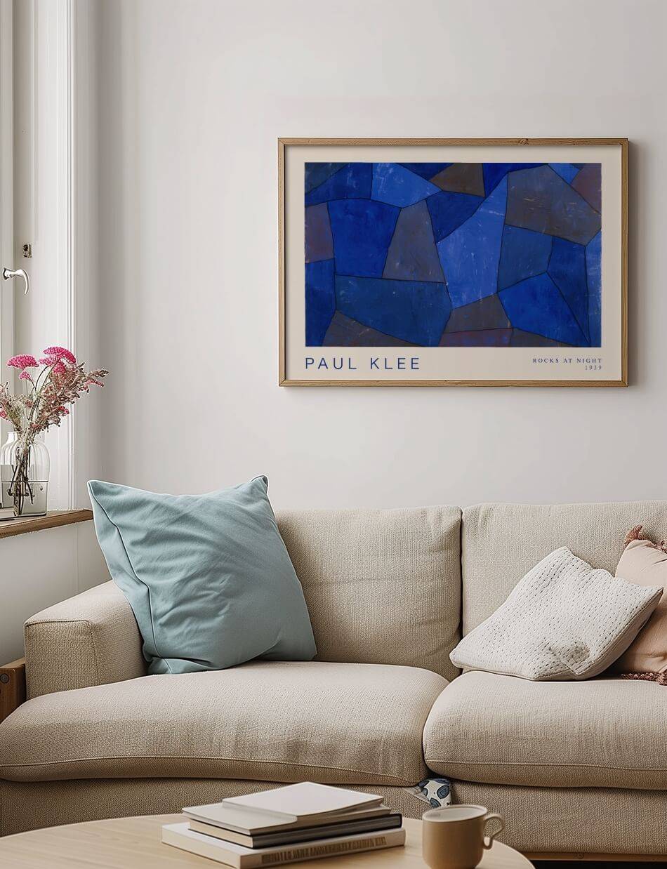 Rocks at Night (Felsen in der Nacht) - Paul Klee
