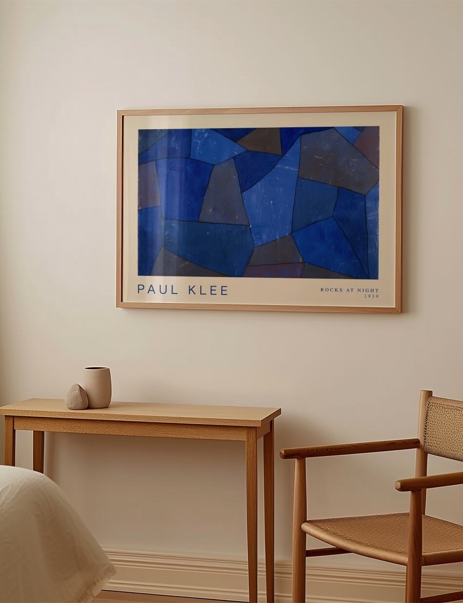 Rocks at Night (Felsen in der Nacht) - Paul Klee