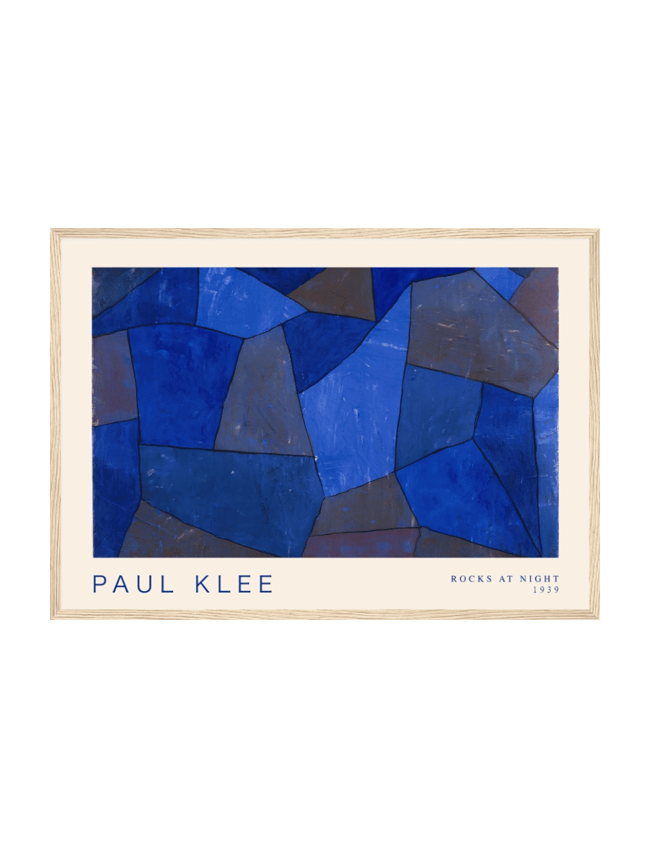 Rocks at Night (Felsen in der Nacht) - Paul Klee