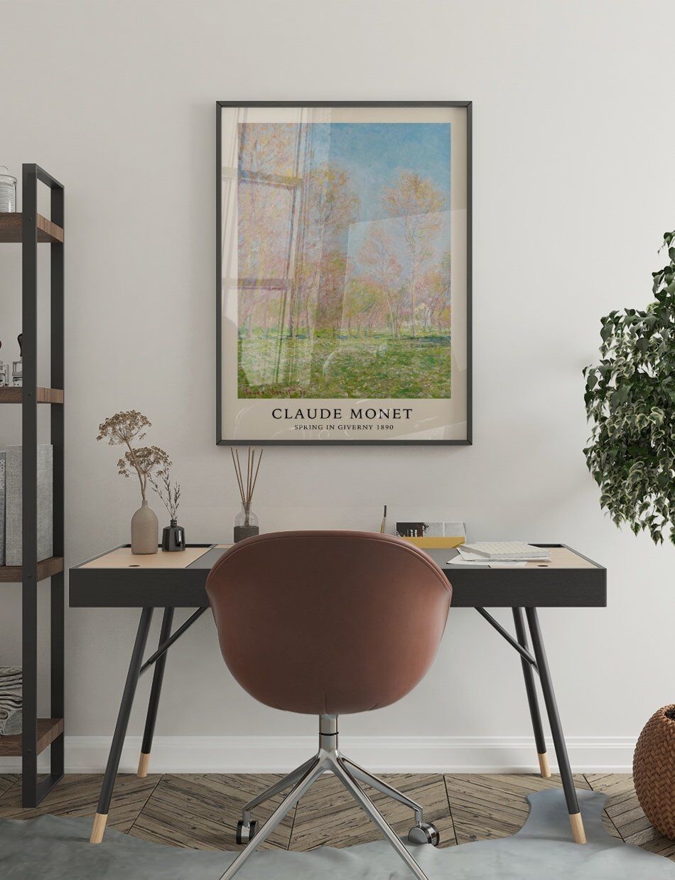 Spring in Giverny - Claude Monet