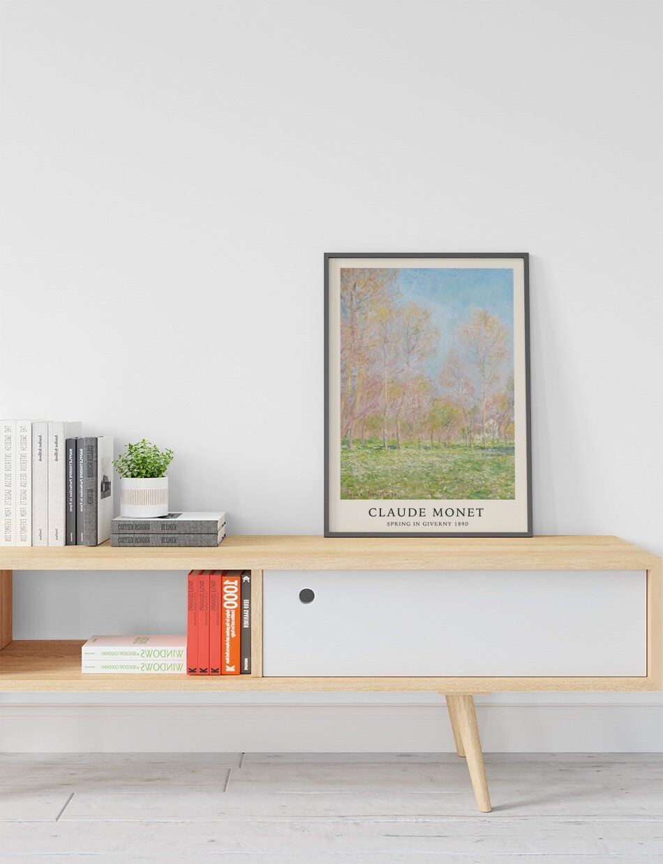 Spring in Giverny - Claude Monet