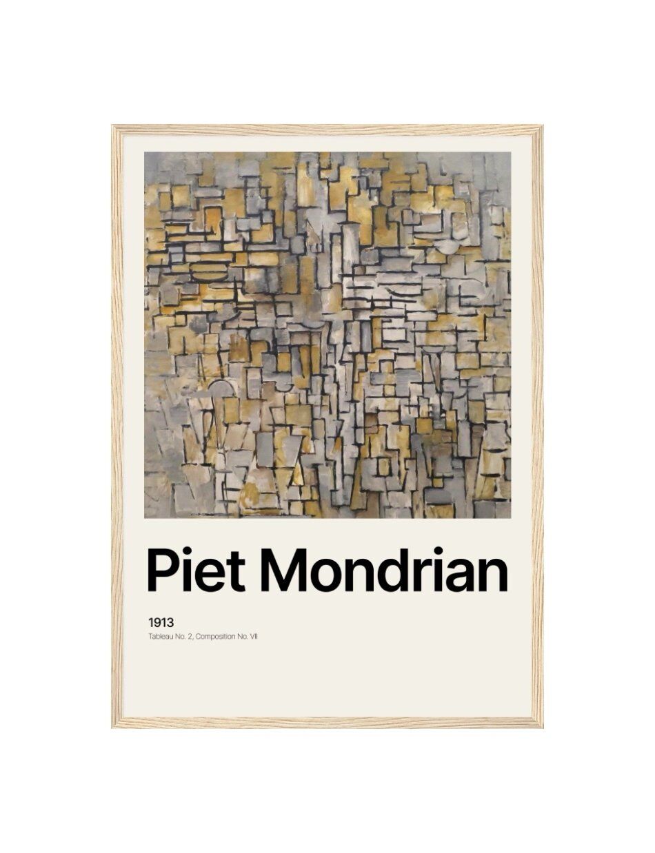 Tableau No. 2, Composition No. VII - Piet Mondrian