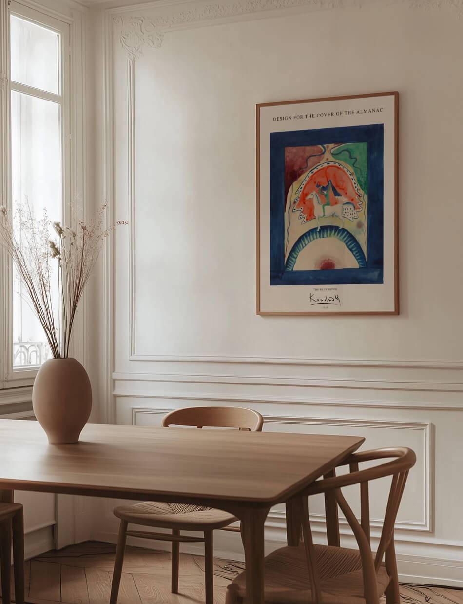 The Blue Rider Blue - Wassily Kandinsky