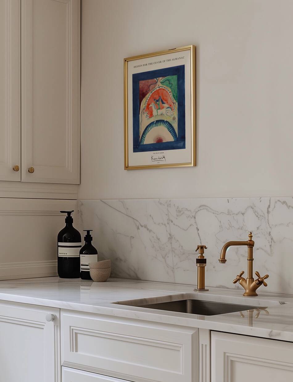 The Blue Rider Blue - Wassily Kandinsky