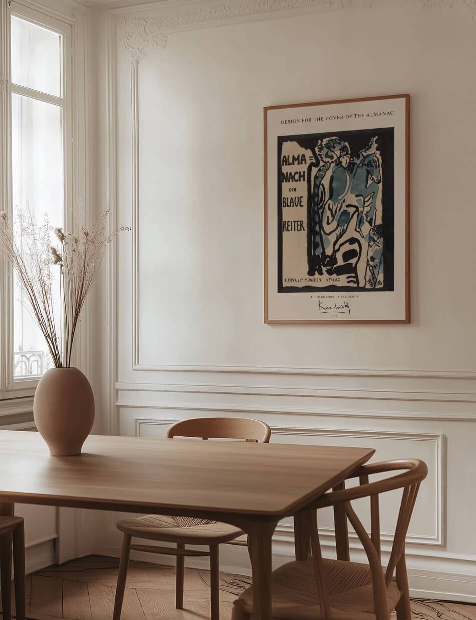 The Blue Rider - Final Design - Wassily Kandinsky