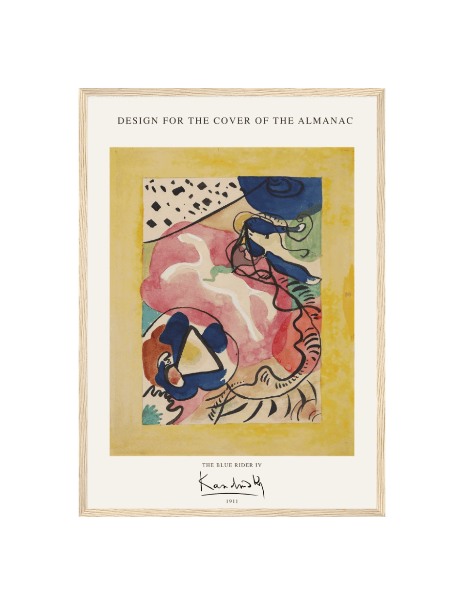The Blue Rider IV - Wassily Kandinsky
